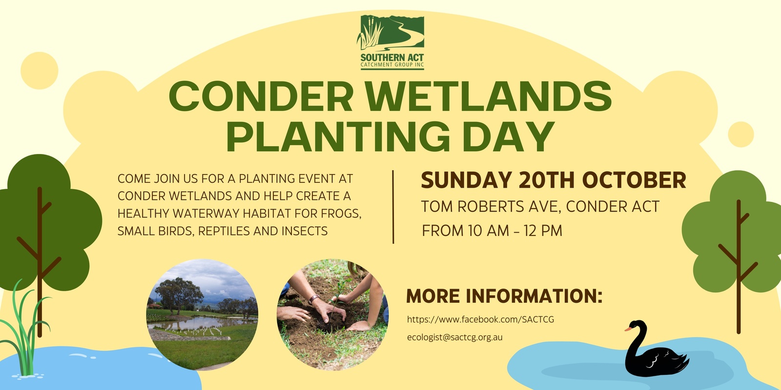 Banner image for Conder Wetlands Planting Day 