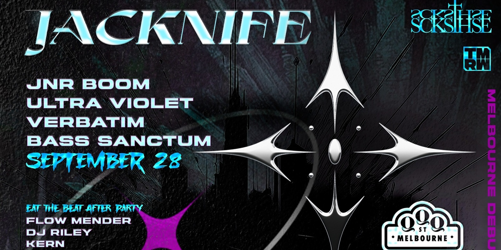 Banner image for JACKNIFE // Melbourne Debut @ QQQ - Sep 28