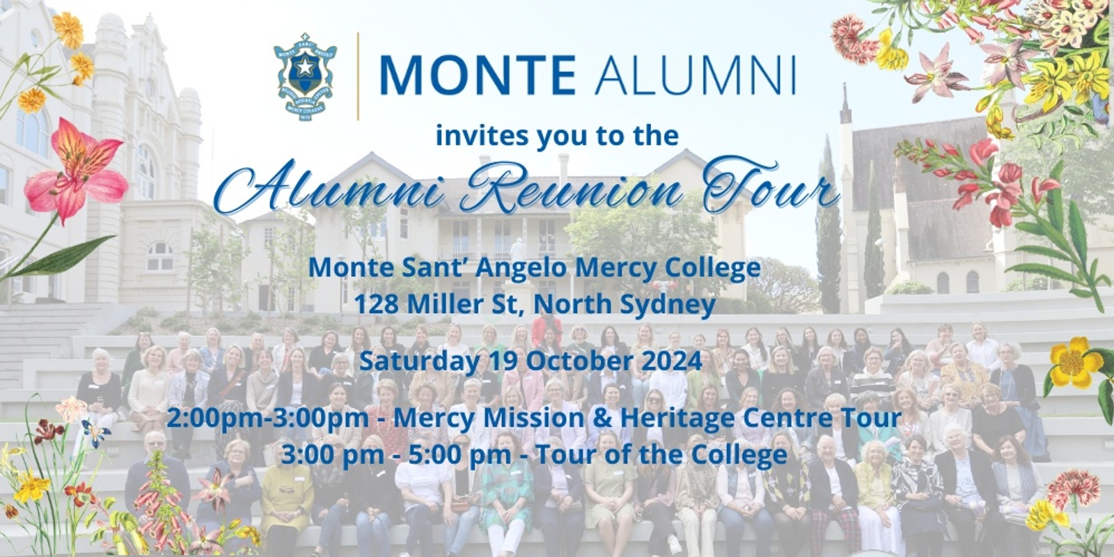 Banner image for 2024 Monte Alumni Reunion Tour