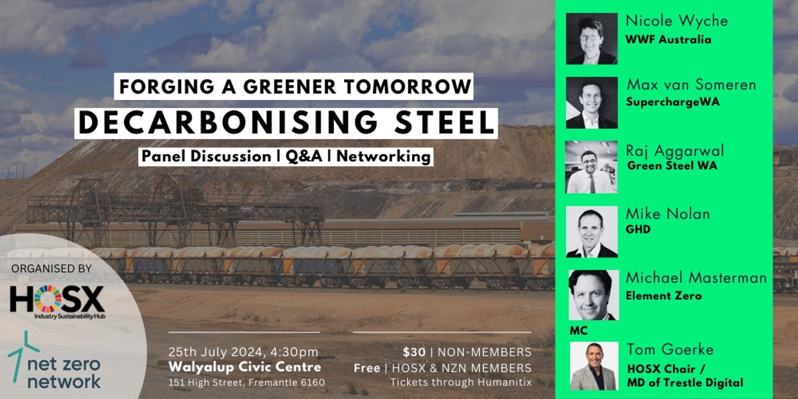 Banner image for Forging a Greener Tomorrow: Decarbonising Steel