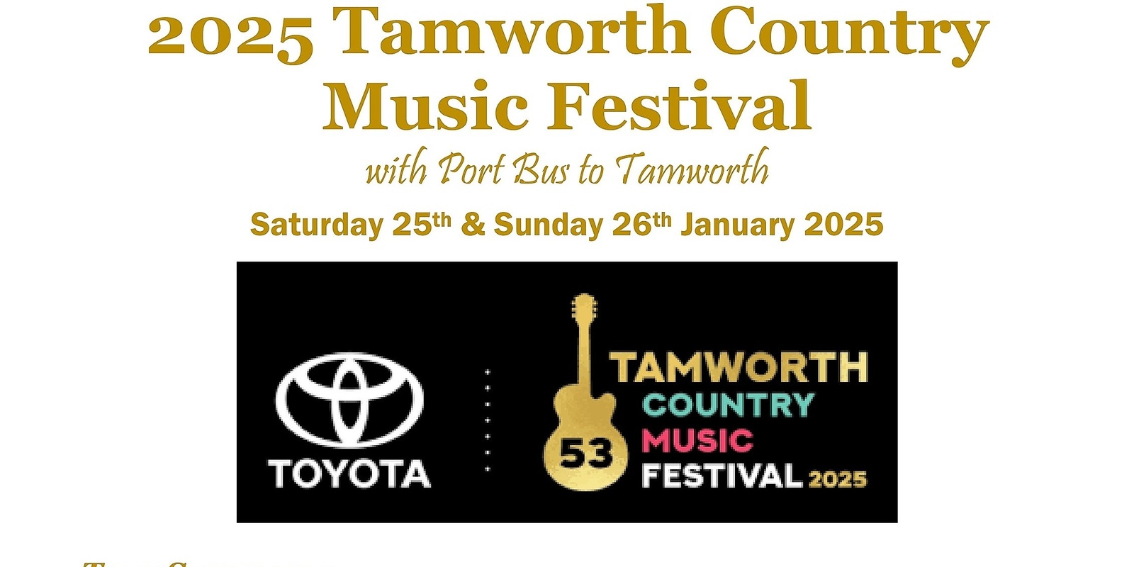 Banner image for Tamworth Country Music Festival