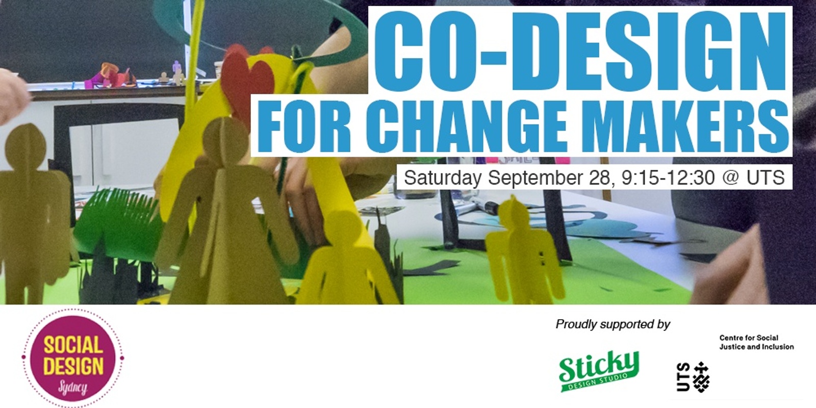 Banner image for Co-Design Masterclass for Change Makers