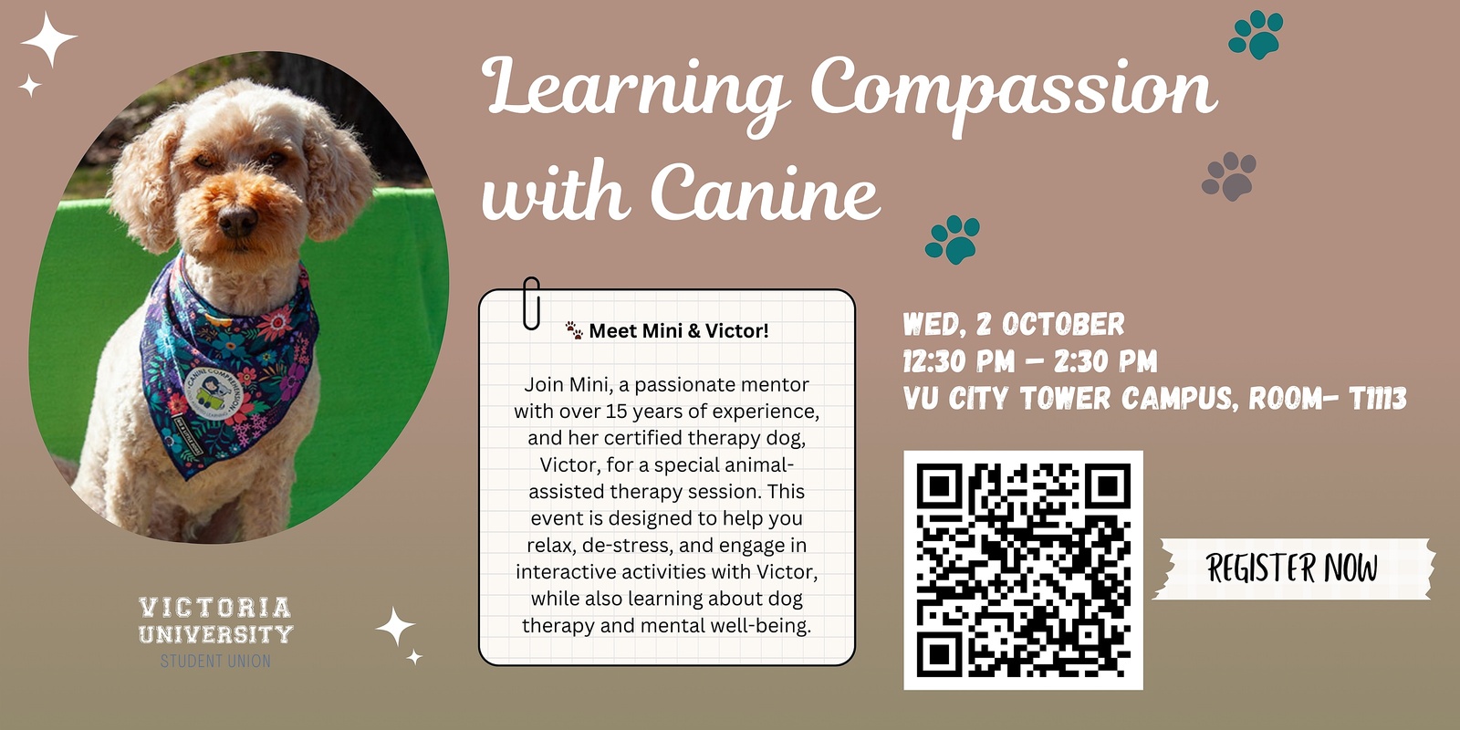 Banner image for Learning Compassion with Canine 