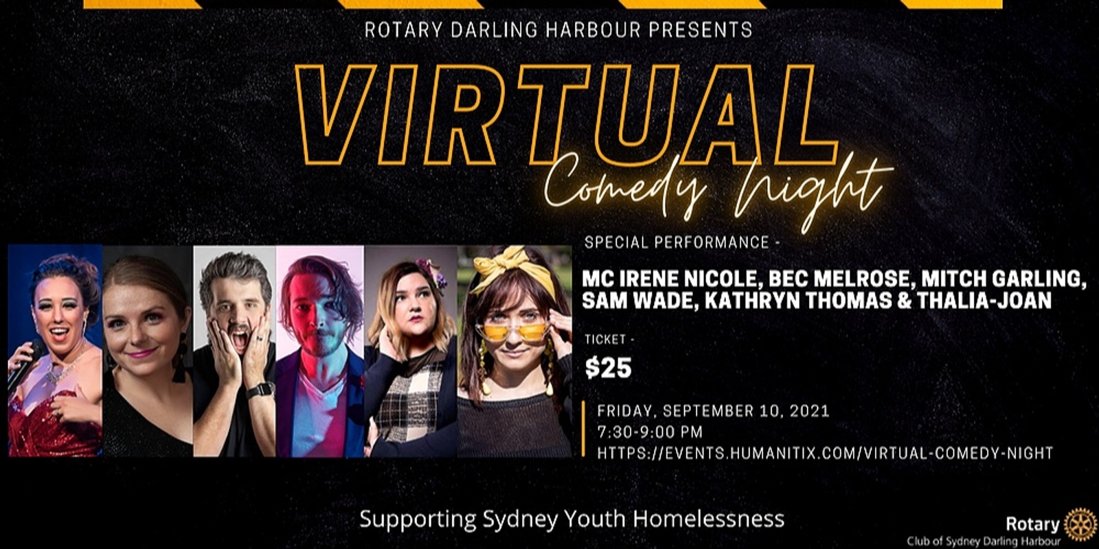 Banner image for Virtual Comedy Night