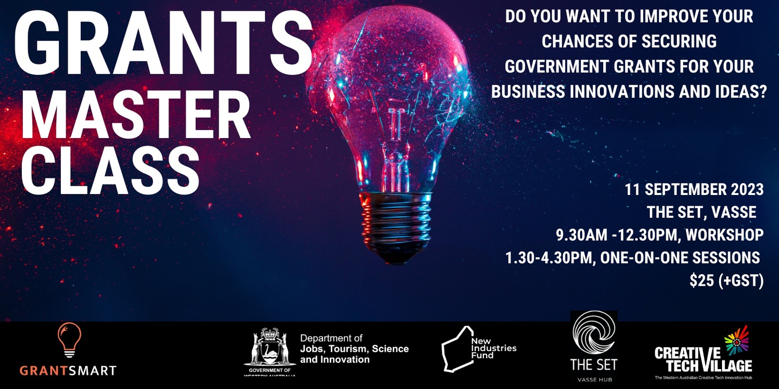 Banner image for Regional Government Grants Masterclass Series