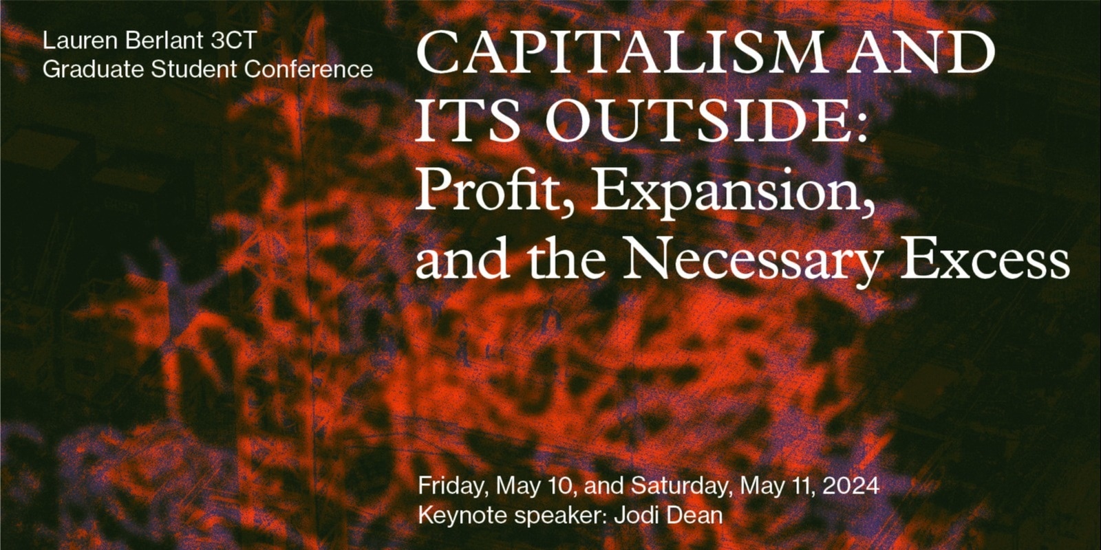 Banner image for Capitalism and Its Outside: Profit, Expansion, and the Necessary Excess