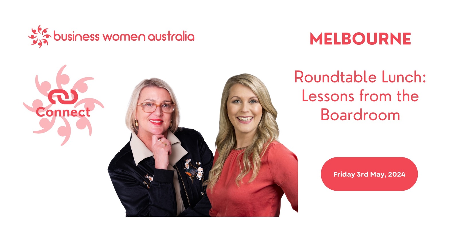 Banner image for Melbourne Roundtable Lunch: Lessons from the Boardroom