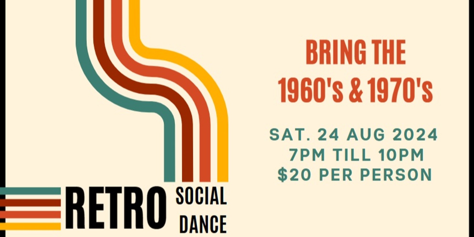 Banner image for Crystal Ballroom Canberra - August Retro 60's & 70's Social Dance