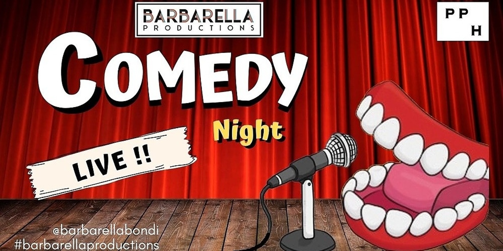 Banner image for Barbarella's COMEDY NIGHT - SEX
