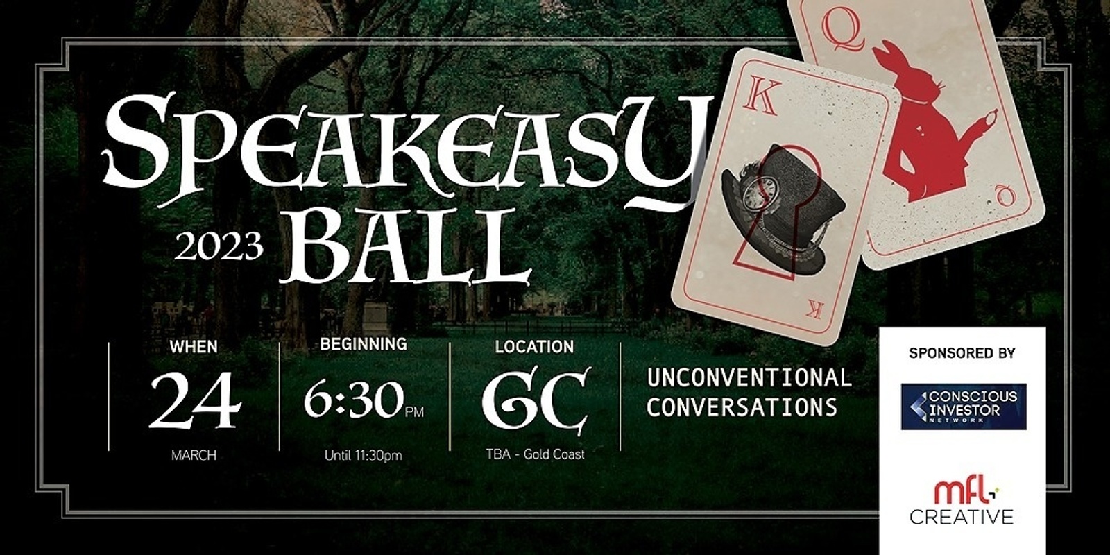 Banner image for Speakeasy Ball | Gold Coast - 24th March 2023