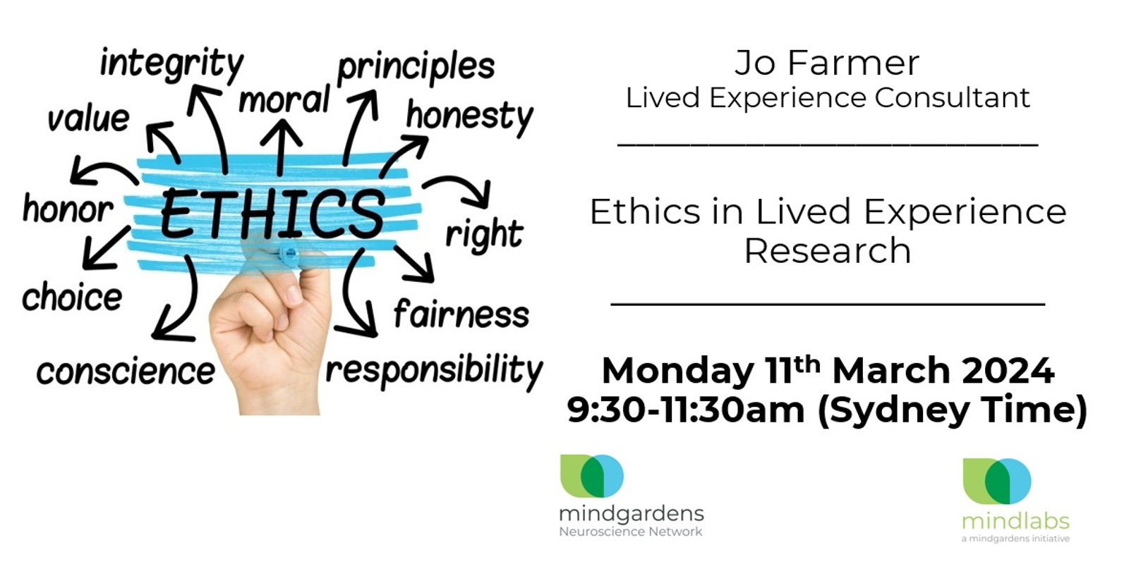 Banner image for Ethics in Lived Experience Research
