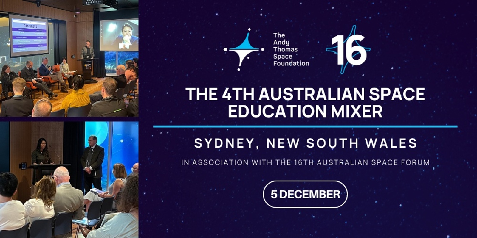 Banner image for 4th Australian Space Education Mixer