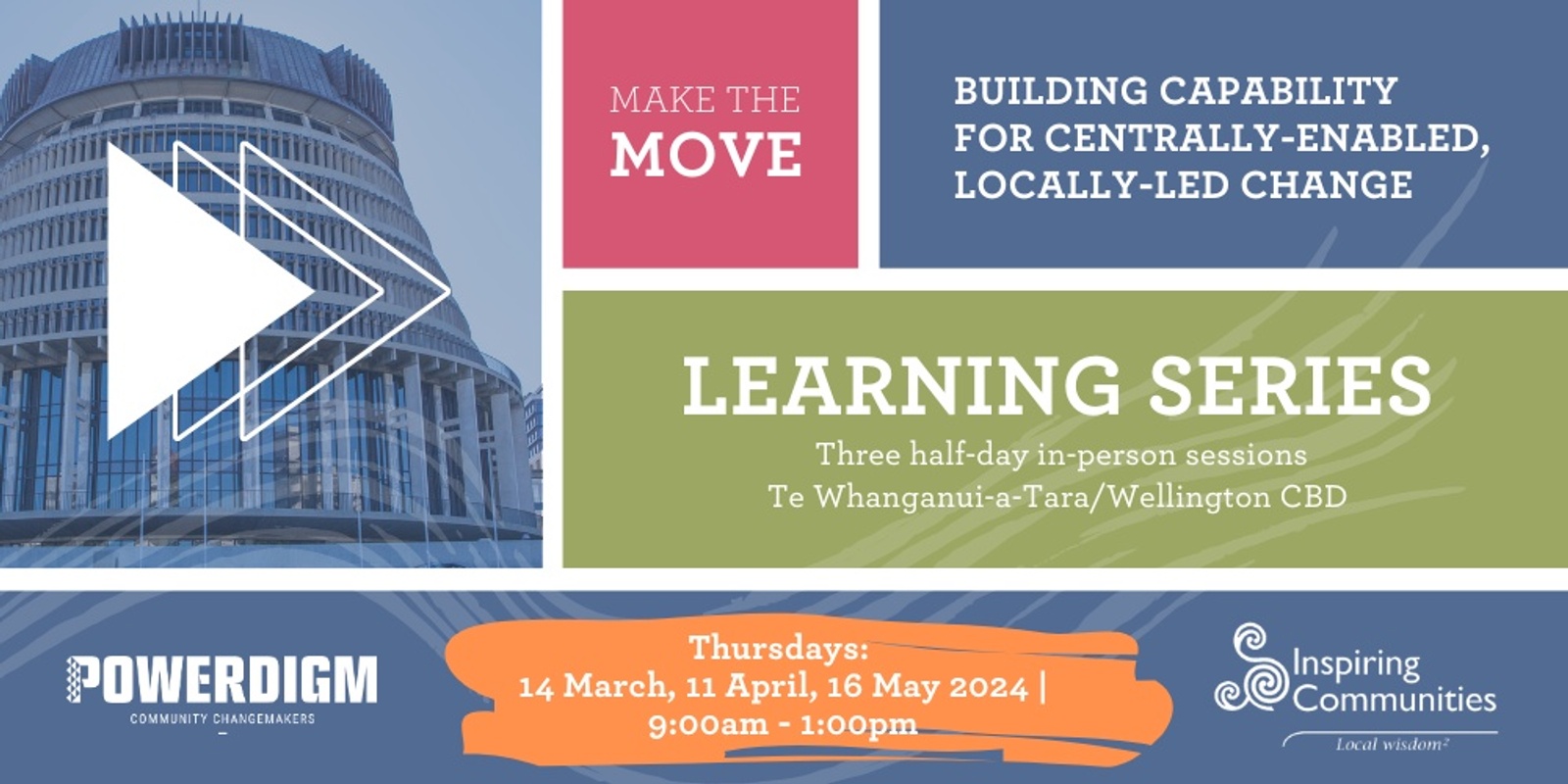 Banner image for Make the Move: Building capability for centrally-enabled, locally-led change - Learning Series