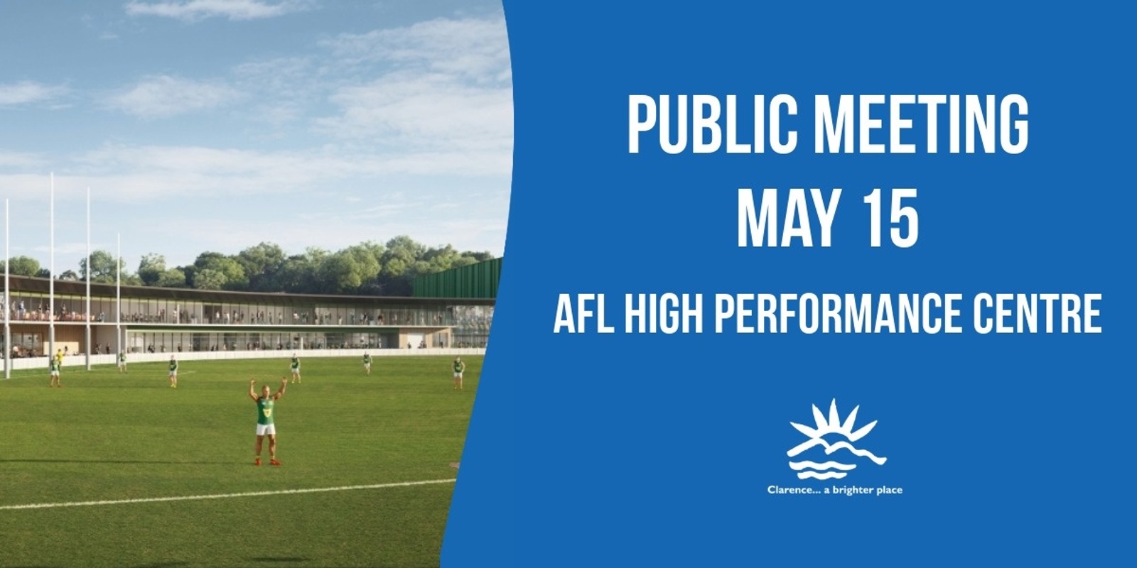 Banner image for Public Meeting - AFL/AFLW High Performance Centre 