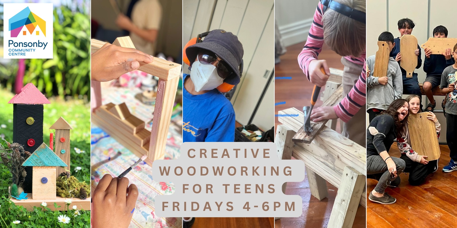 Banner image for Creative Woodworking for teens! FREE