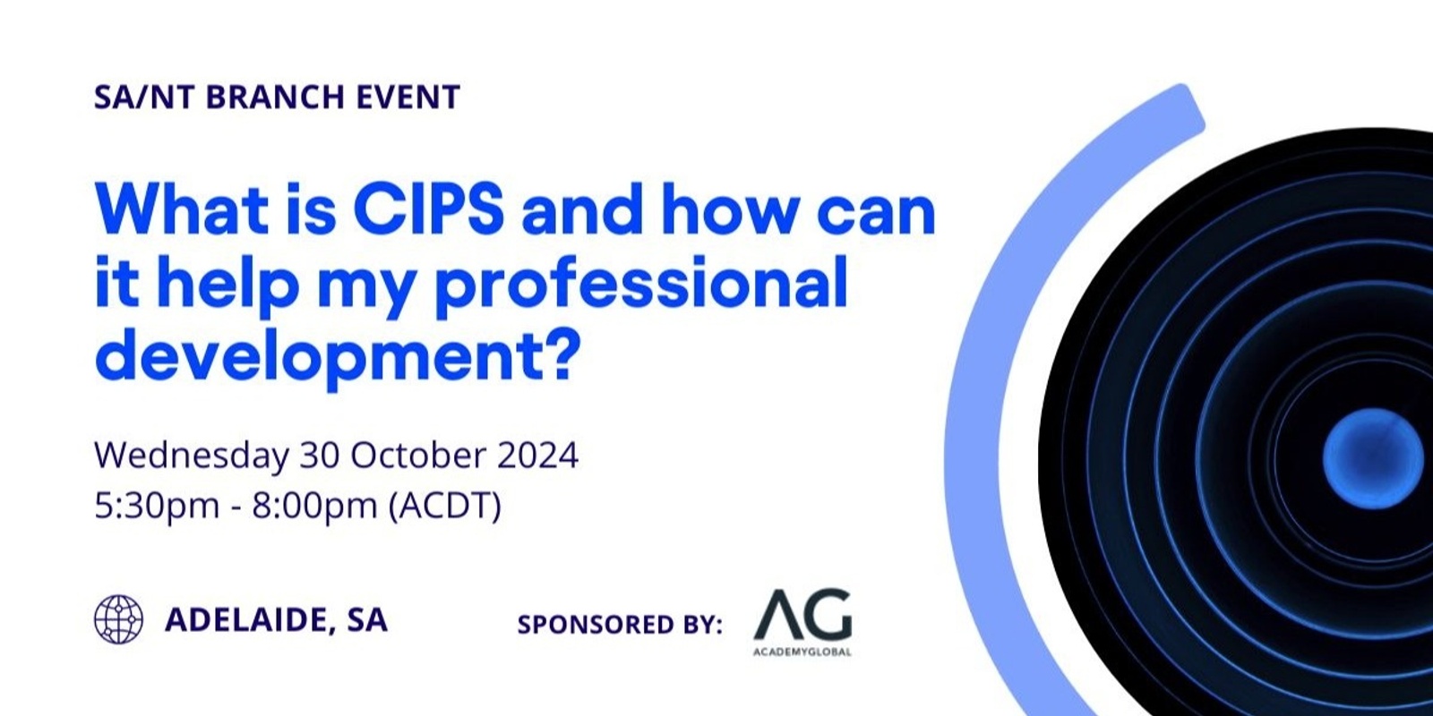 Banner image for SA/NT Branch - What is CIPS and how can it help my professional development?