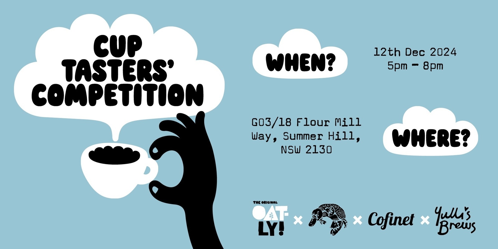 Banner image for Oatly presents Cup Tasters Competition