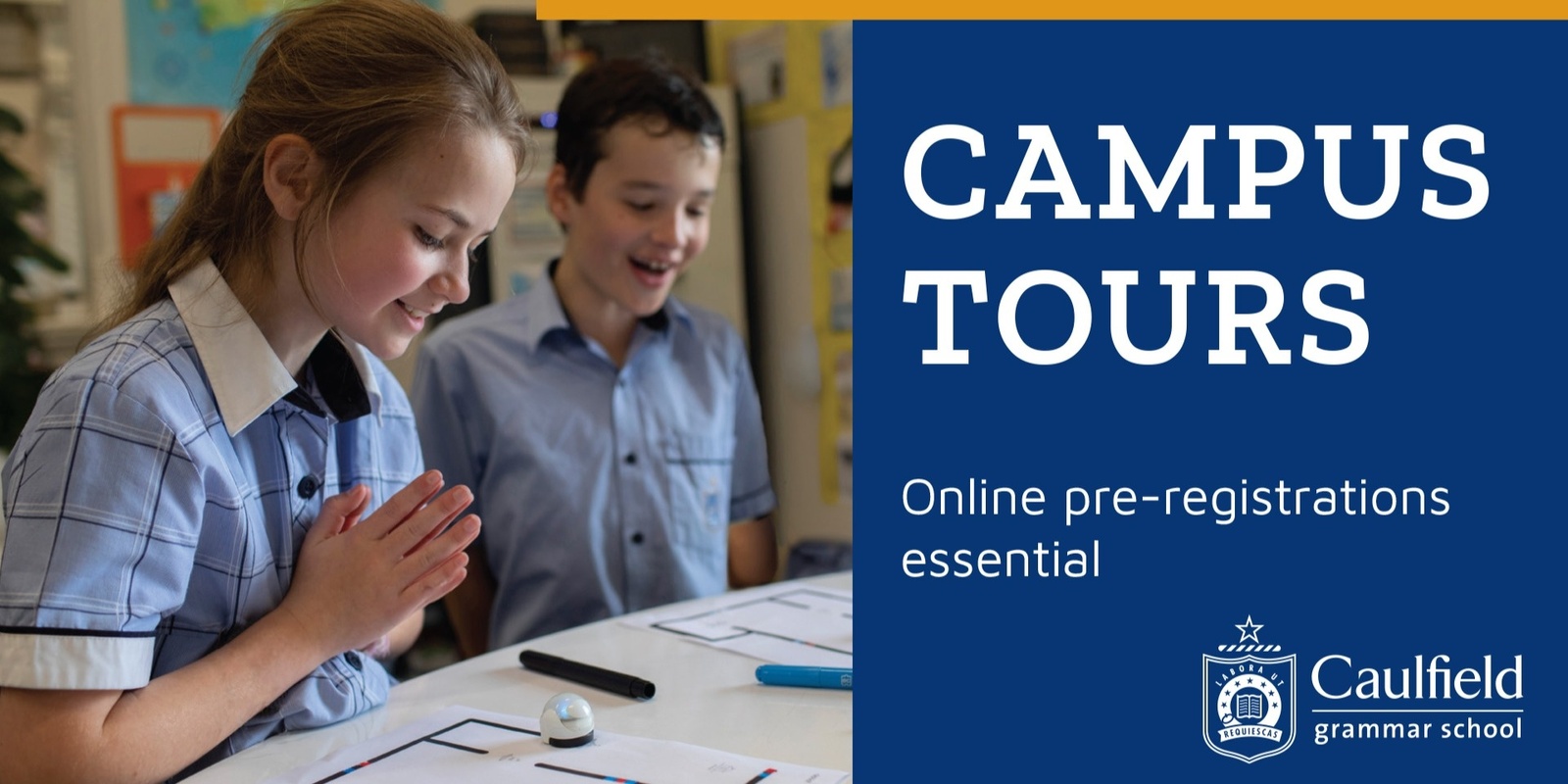 Banner image for CAMPUS TOURS 23 OCT 2024 | WHEELERS HILL CAMPUS JUNIOR SCHOOL (Including ELC)