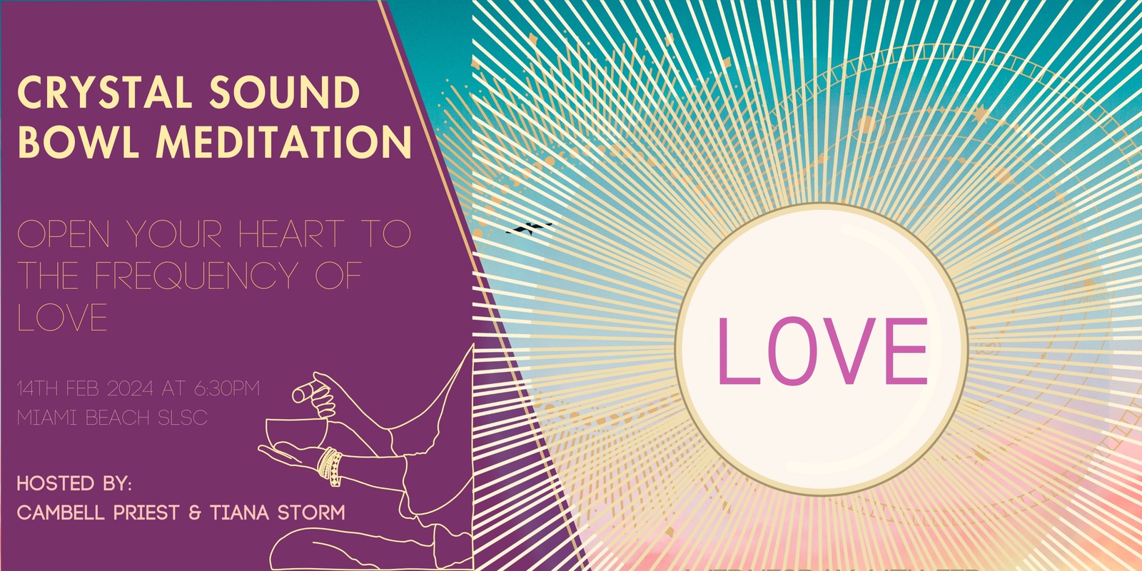 Banner image for Crystal Sound Bowl Meditation 