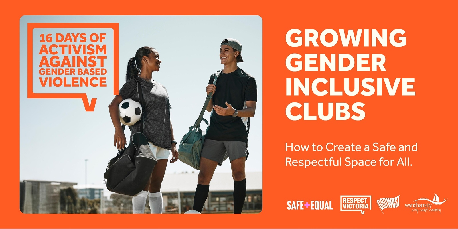 Banner image for Growing Gender Inclusive Clubs - How to Create a Safe and Respectful Space for All