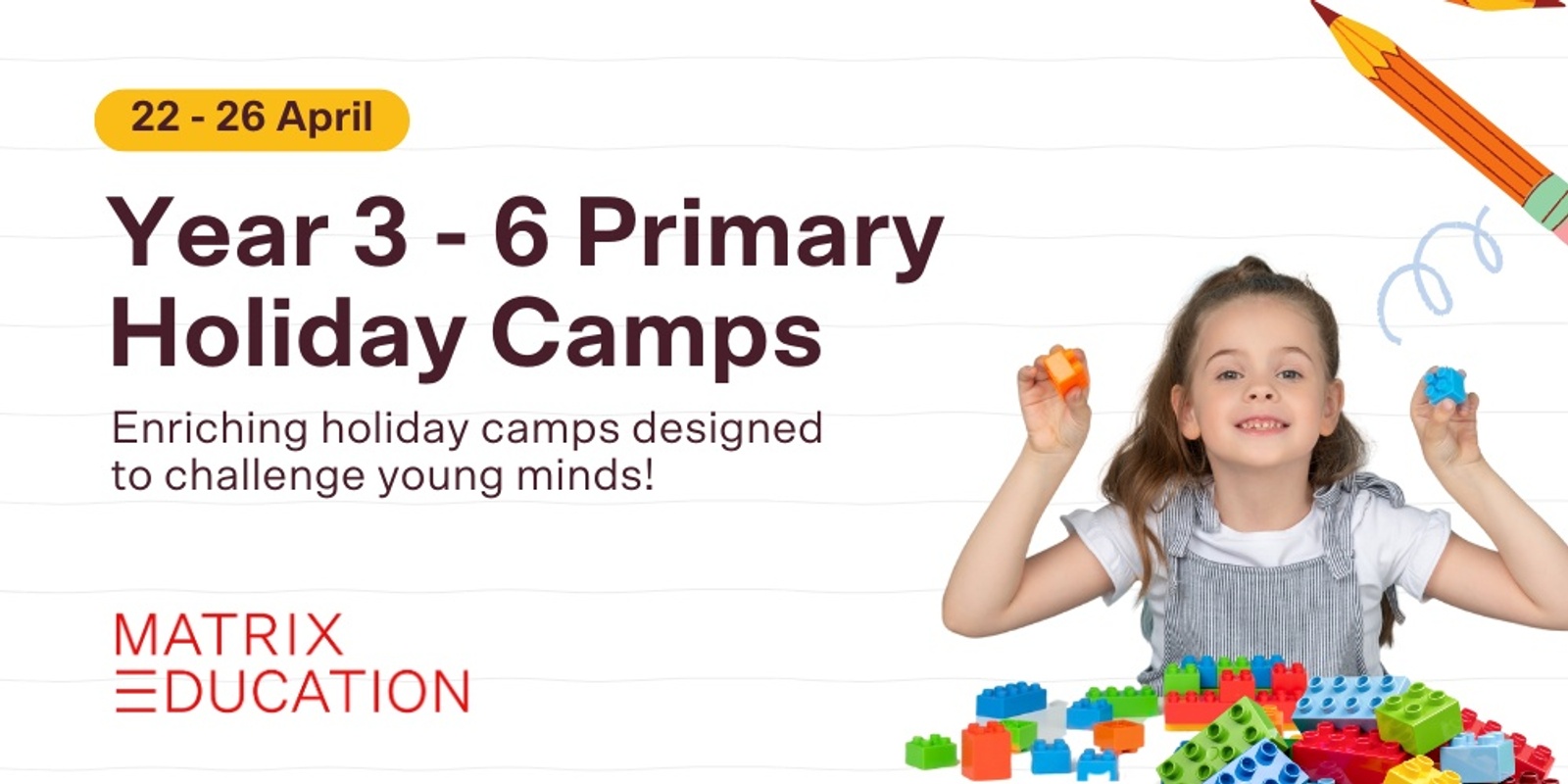 Banner image for Year 3 - 6 Primary School Holiday Camp