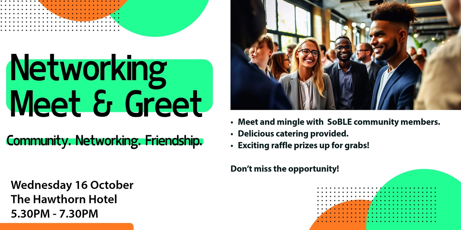 Banner image for SoBLE Peer-to-Peer Networking Evening