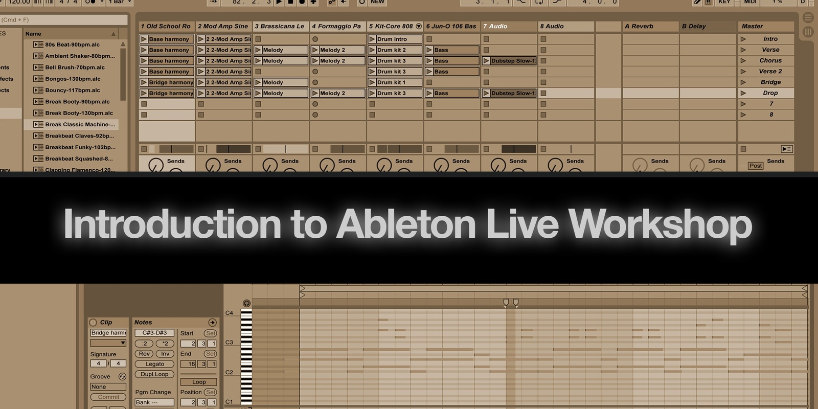 Banner image for Introduction to Ableton Live Workshop