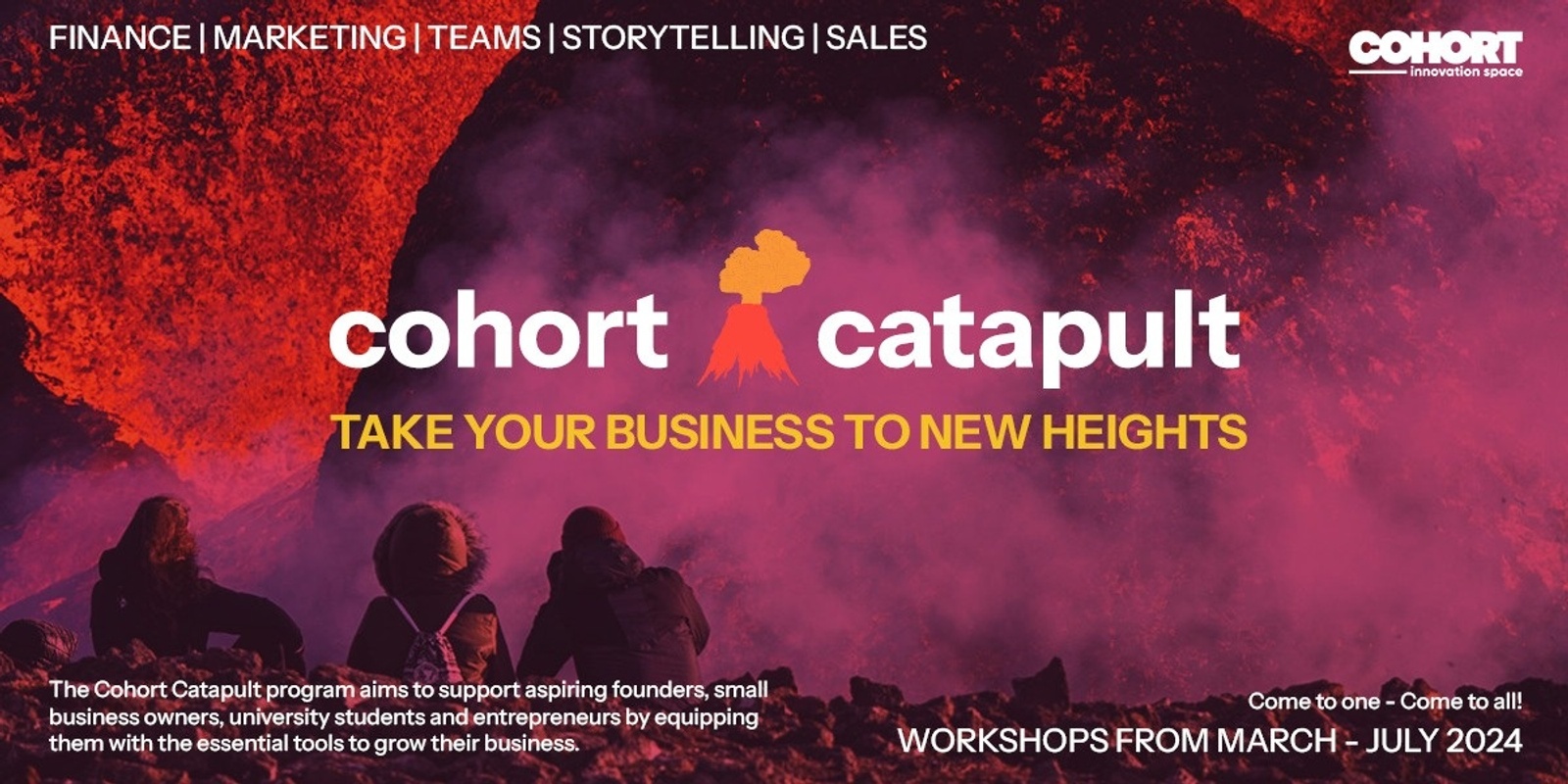 Banner image for Cohort Catapult 🌋