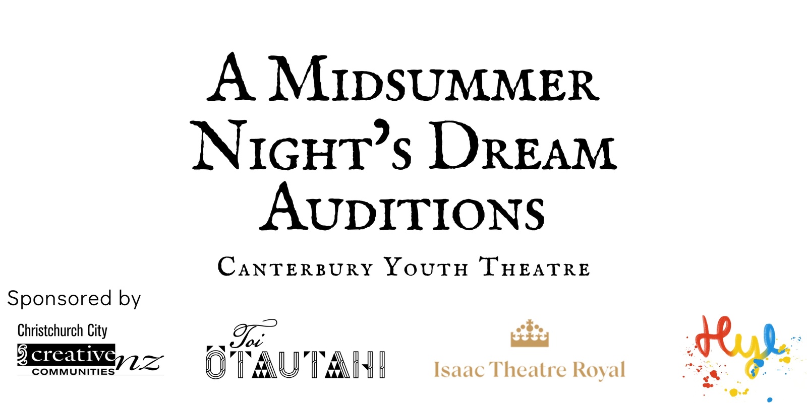 Banner image for Canterbury Youth Theatre Auditions - A Midsummer Night's Dream 