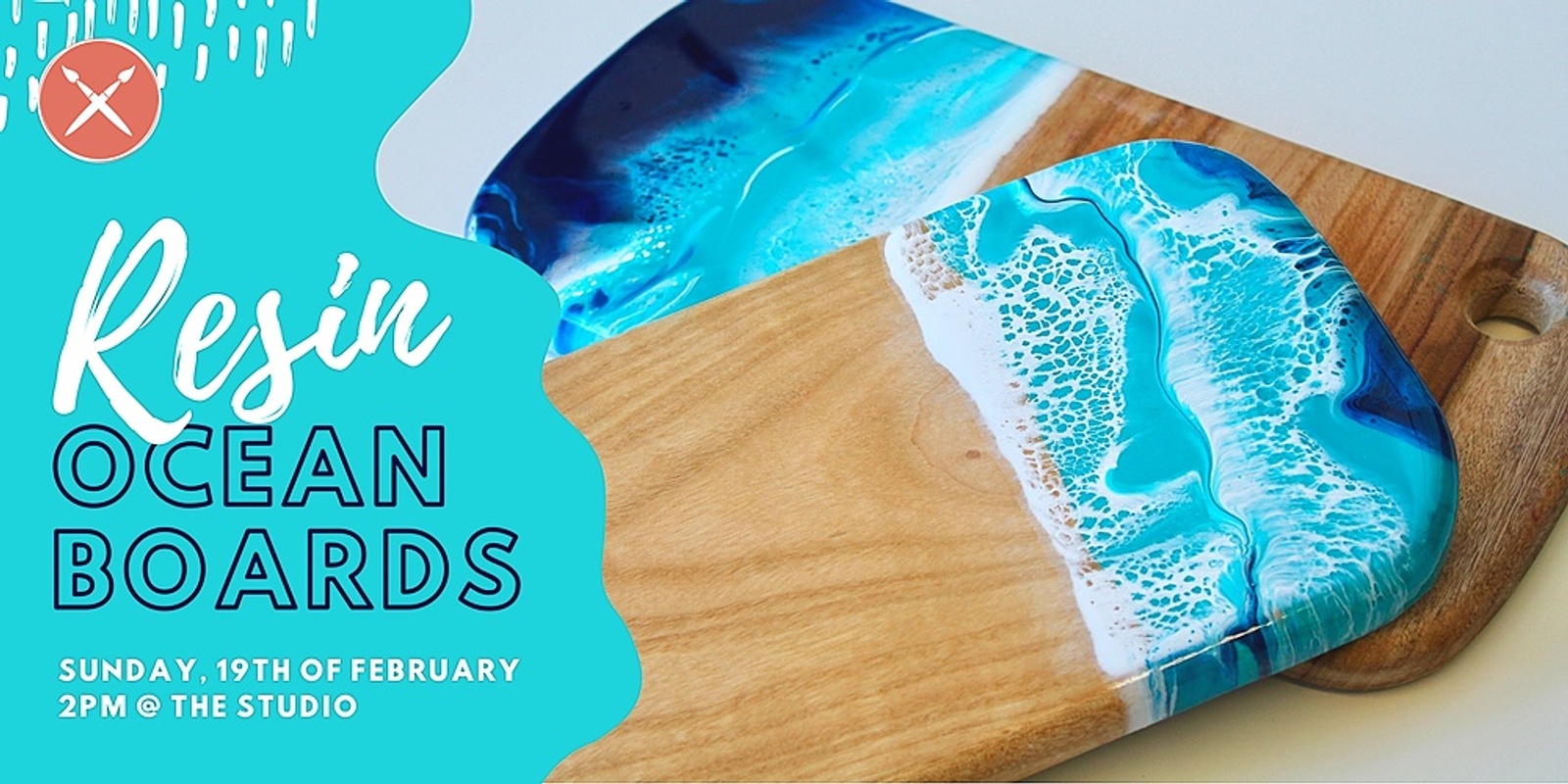 Banner image for Resin Pouring: Ocean Boards 19/02/23