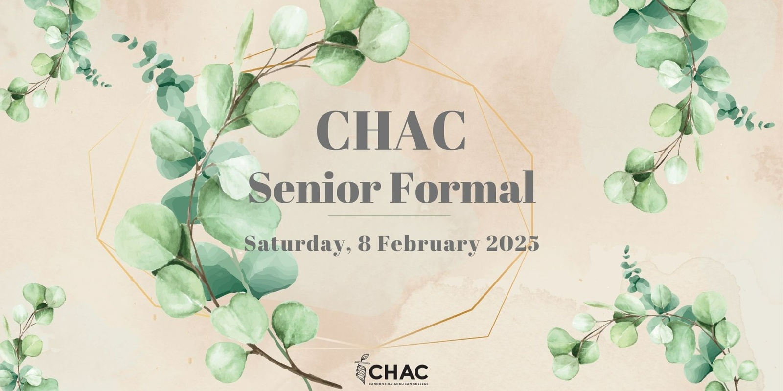 Banner image for 2025 CHAC Senior Formal