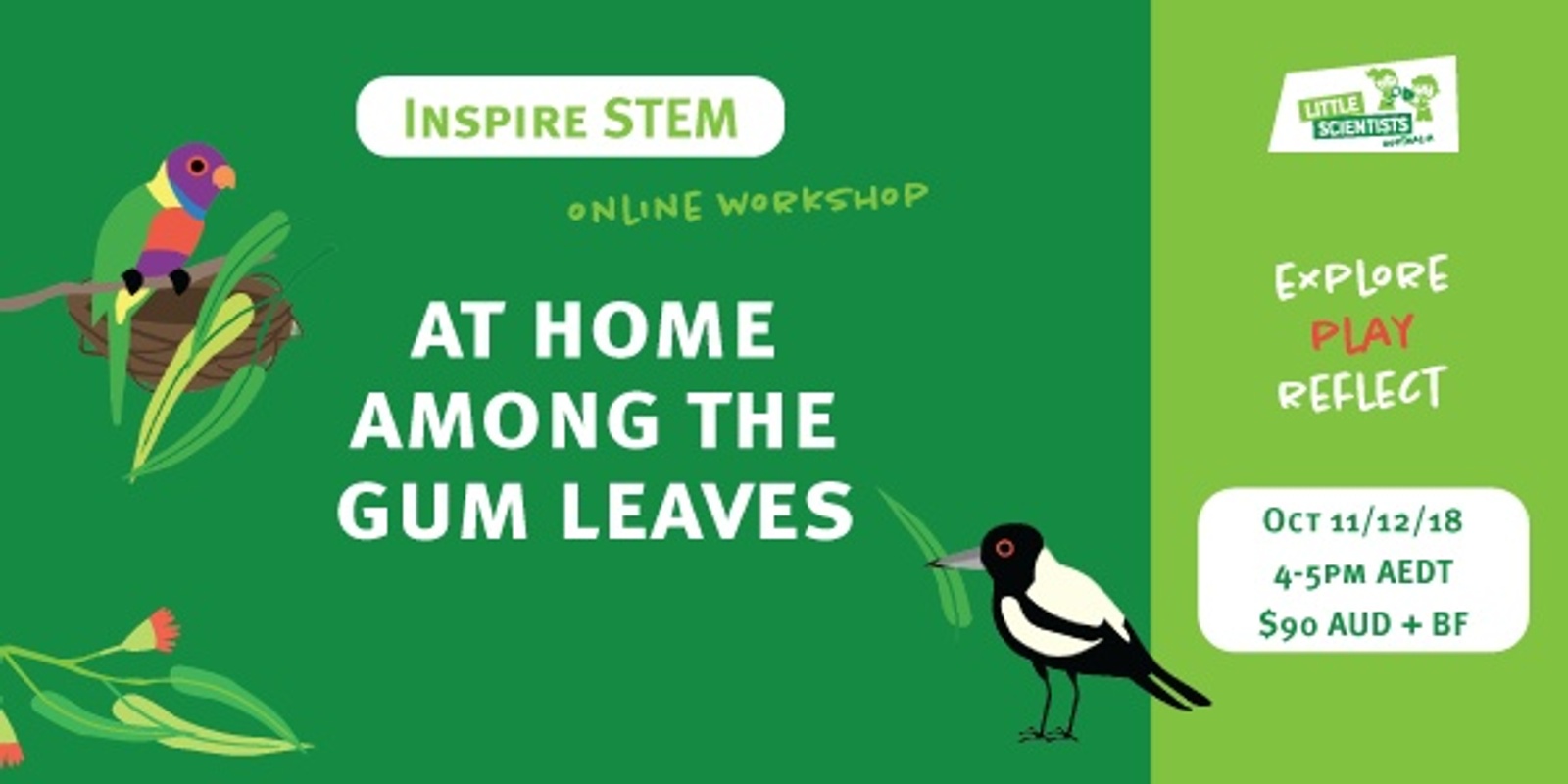 Banner image for Inspire STEM - At home among the gum leaves 