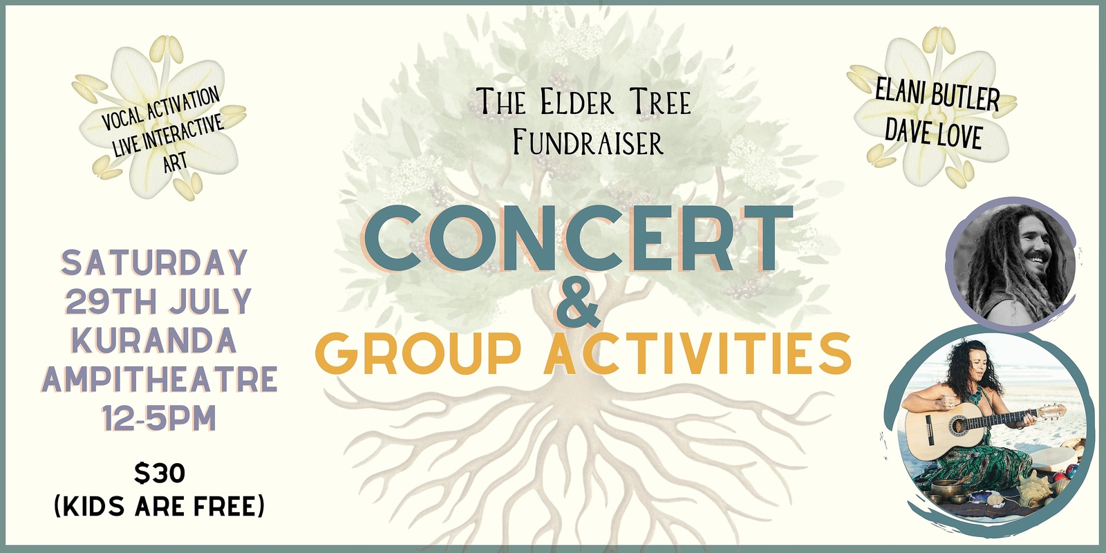 Banner image for The Elder Tree FUNdraiser Concert & Group Session