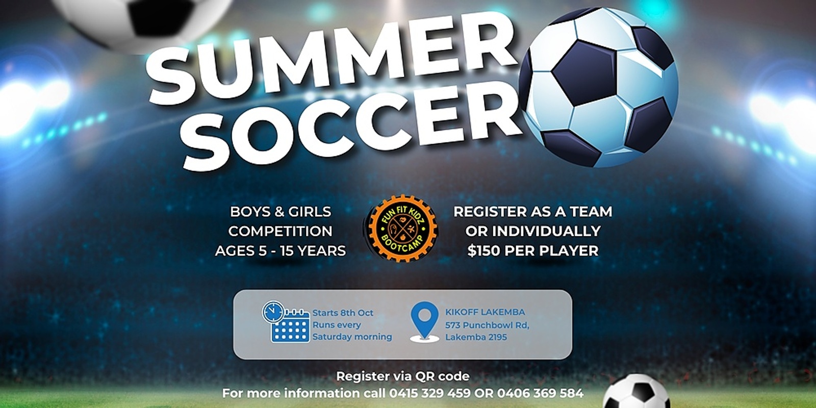 Fun Fit Kids Summer Soccer