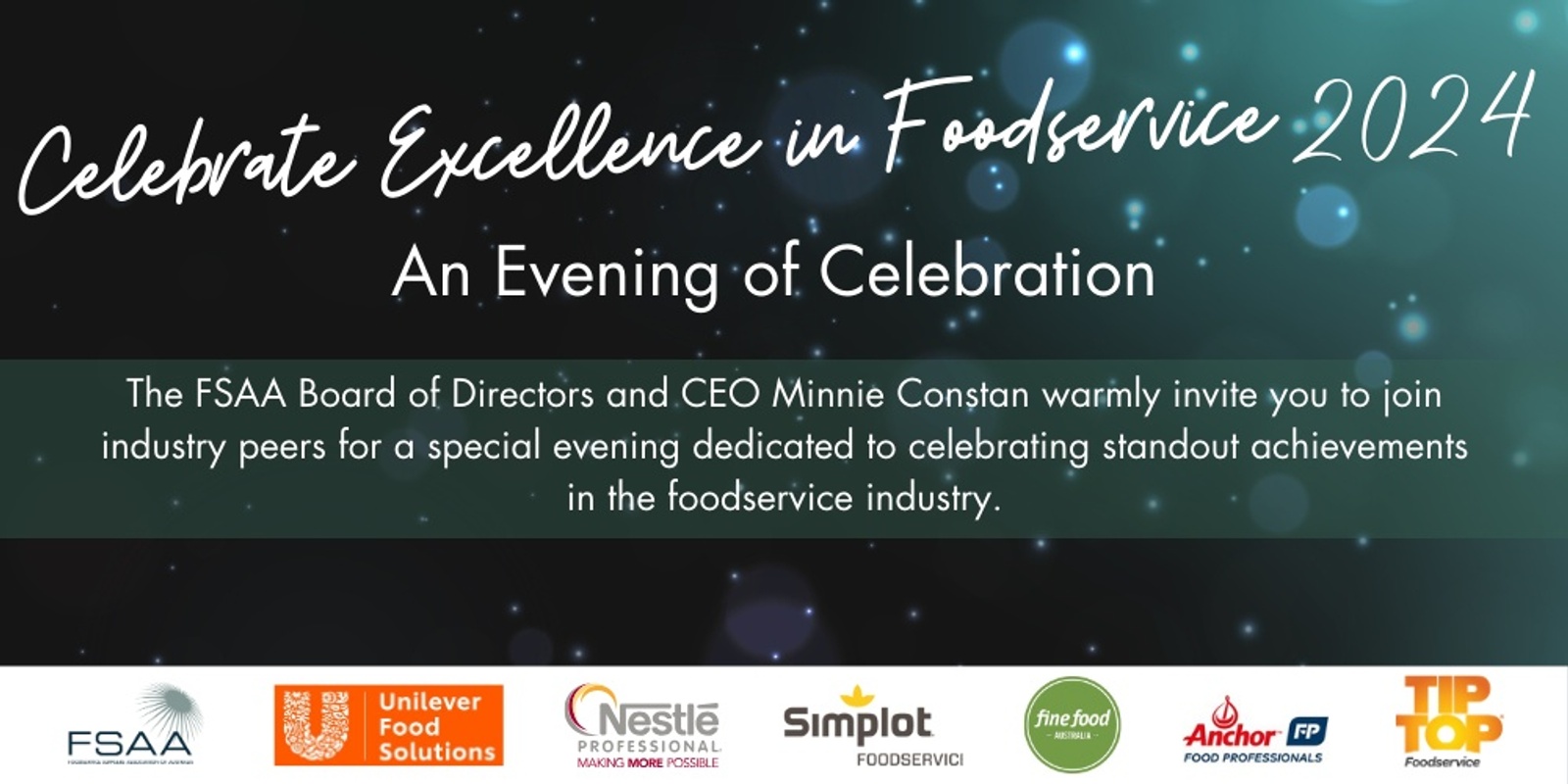 Banner image for FSAA: Celebrate Excellence in Foodservice 2024