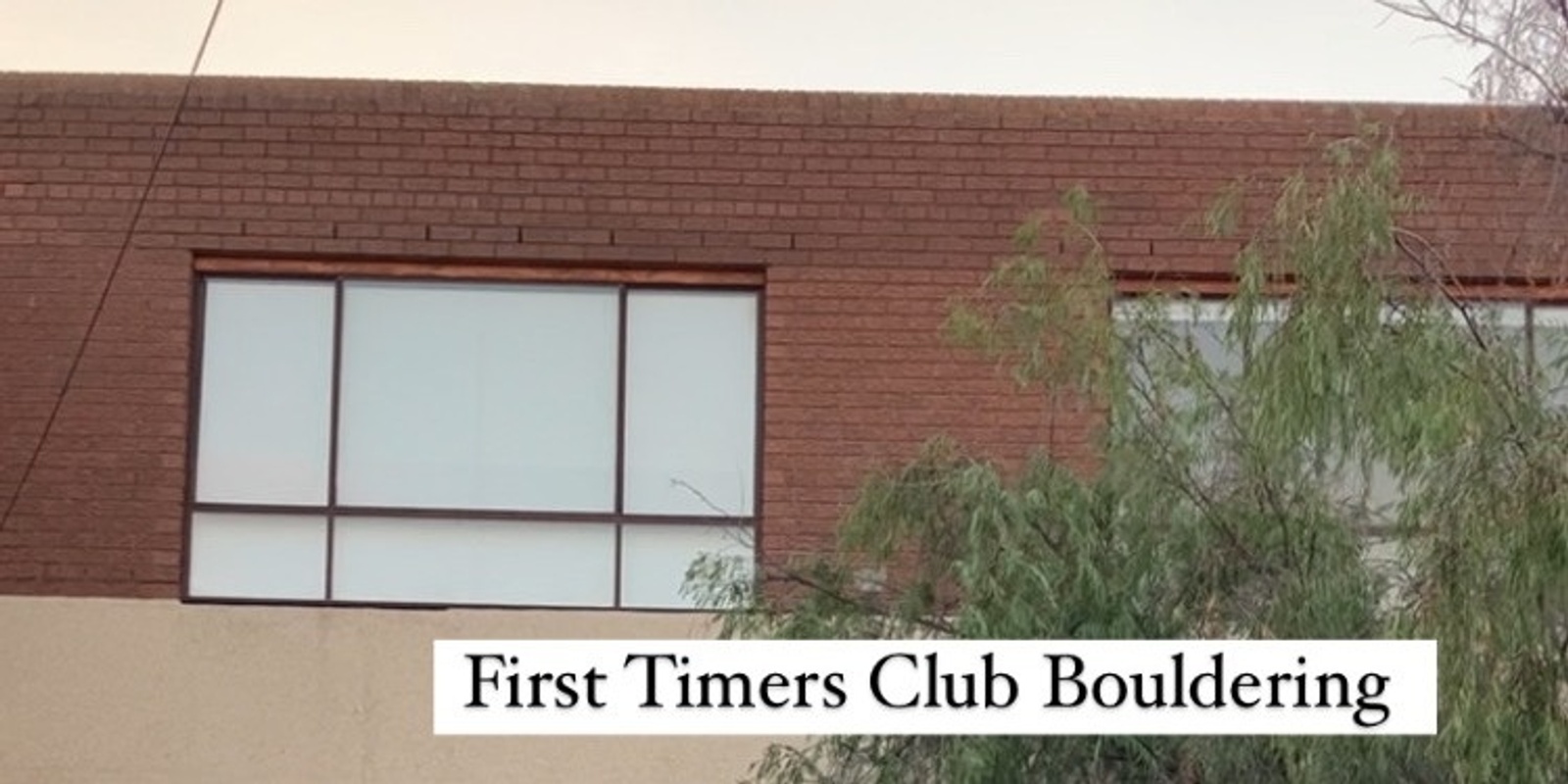 Banner image for First Timers Club Goes Bouldering 