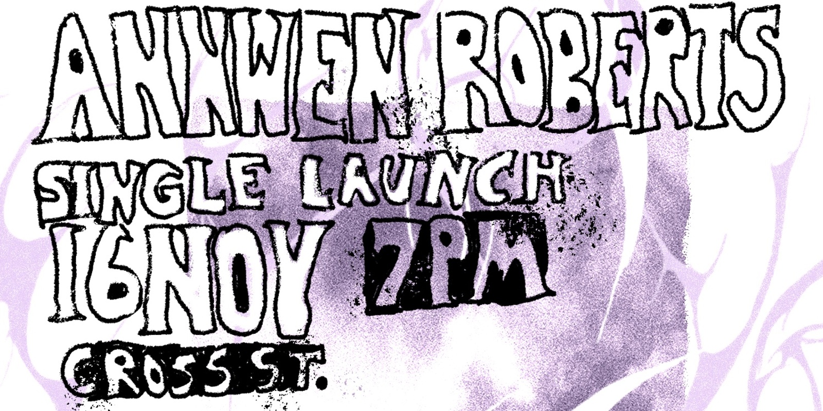 Banner image for Annwen Roberts single launch @ cross st