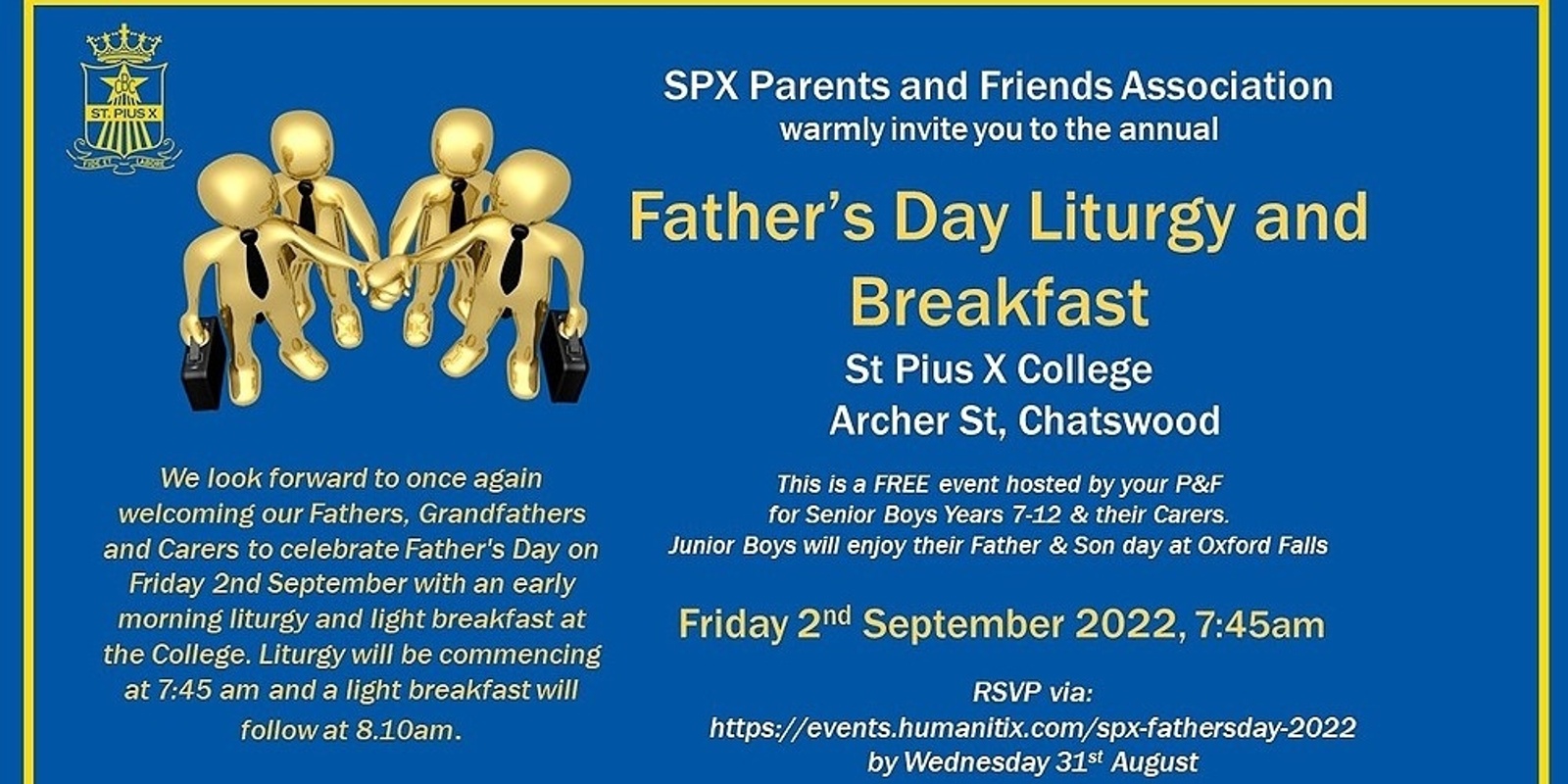 Banner image for Father's Day Liturgy and Breakfast 