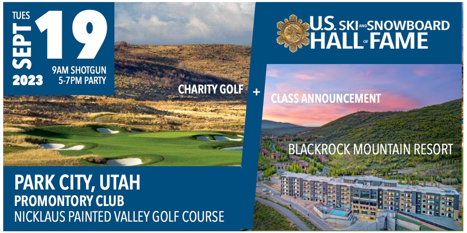 Banner image for Park City Charity Golf Outing & Announcement Party