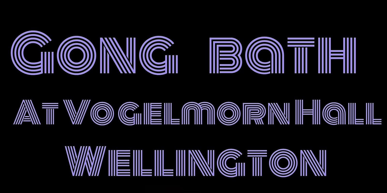 Banner image for Gong Bath at Vogelmorn Hall
