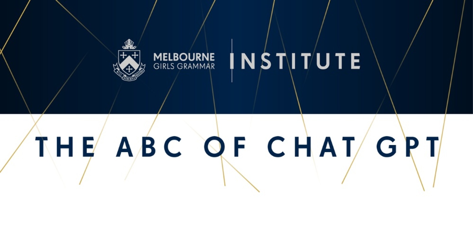 Banner image for The ABC of ChatGPT - Webinar Sessions