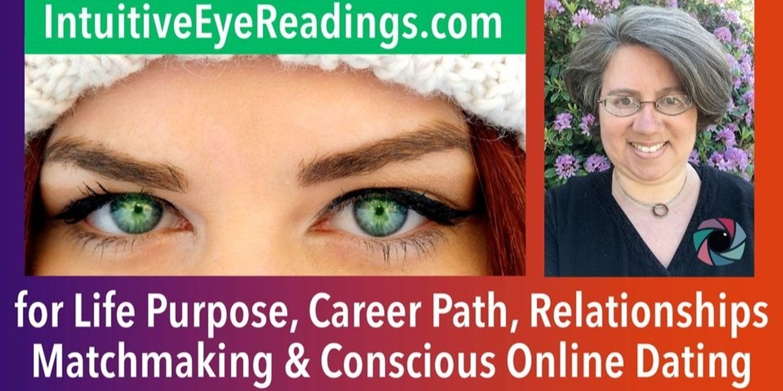 Banner image for Intuitive Eye Reading at the Ocean Shores Body & Soul Festival