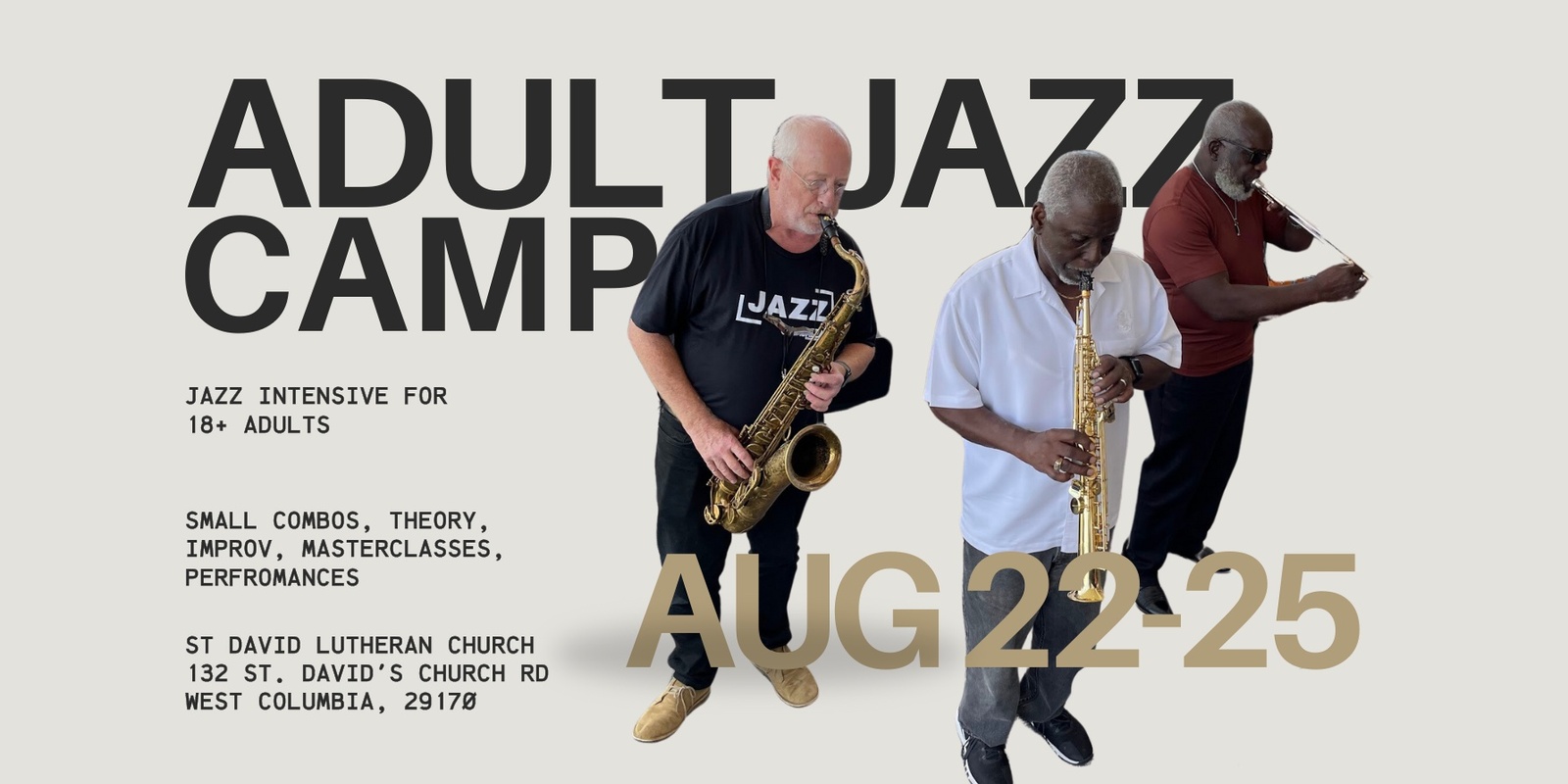 Banner image for 2024 Adult Jazz Camp