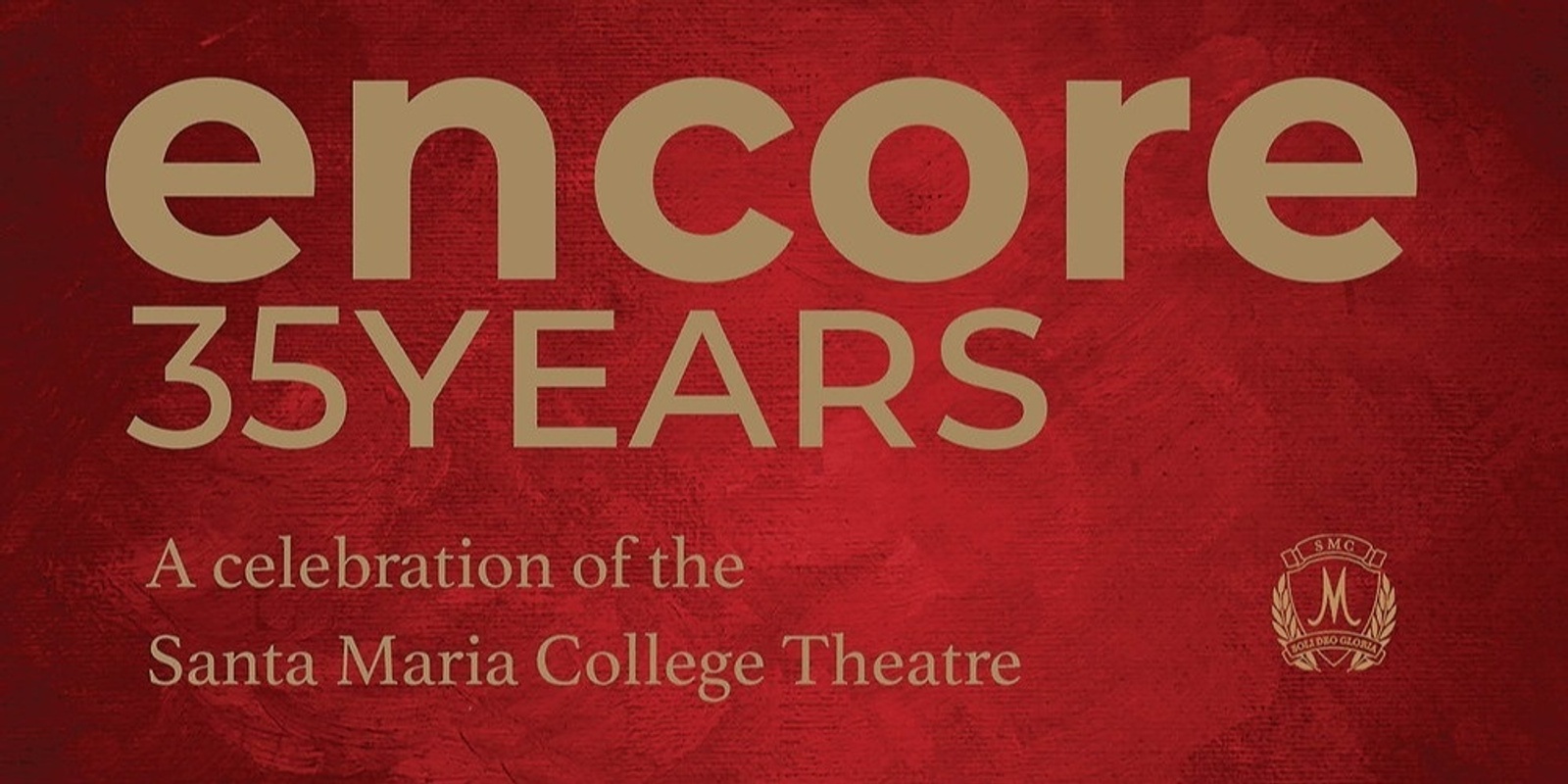 Banner image for Encore 35 Years 