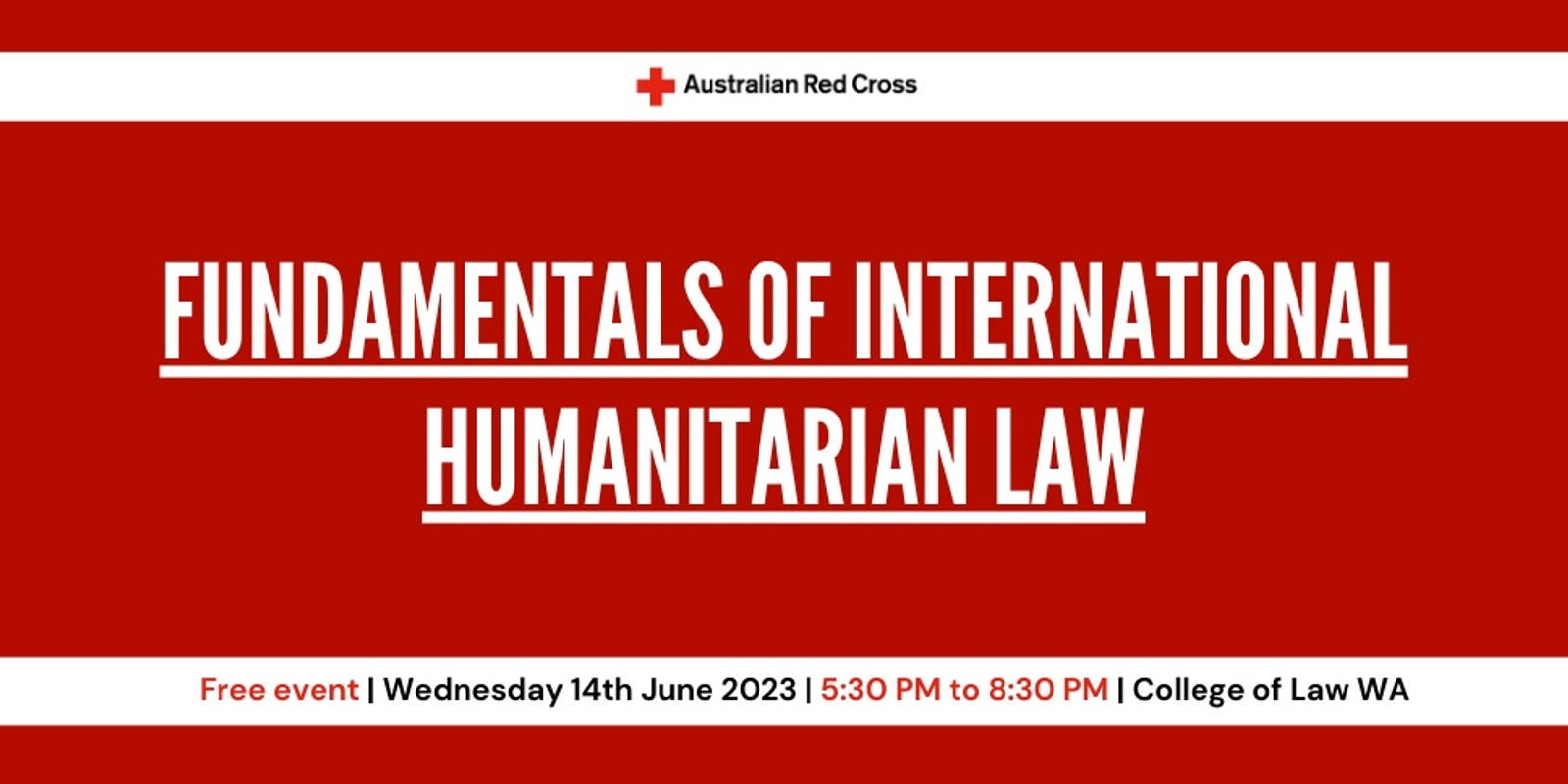 Banner image for Fundamentals of International Humanitarian Law