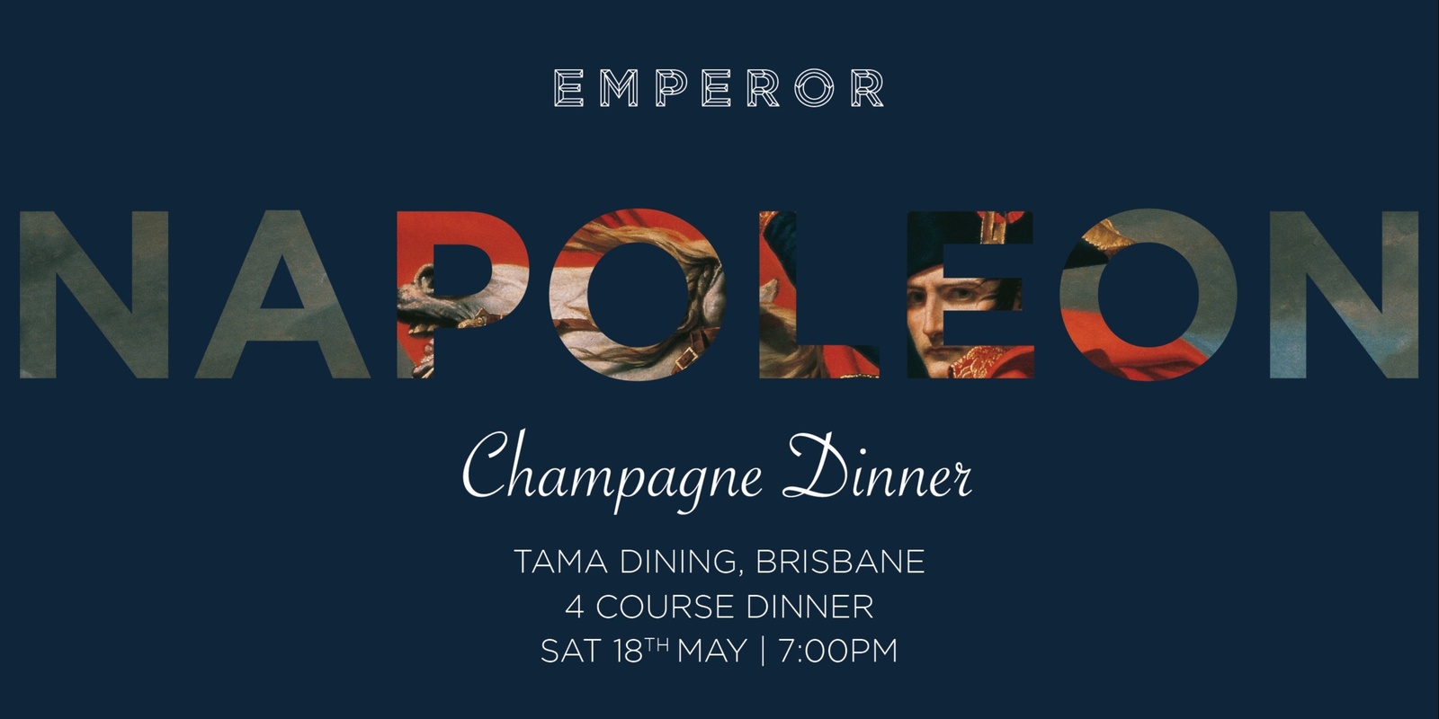 Banner image for Napoleon Champagne Dinner