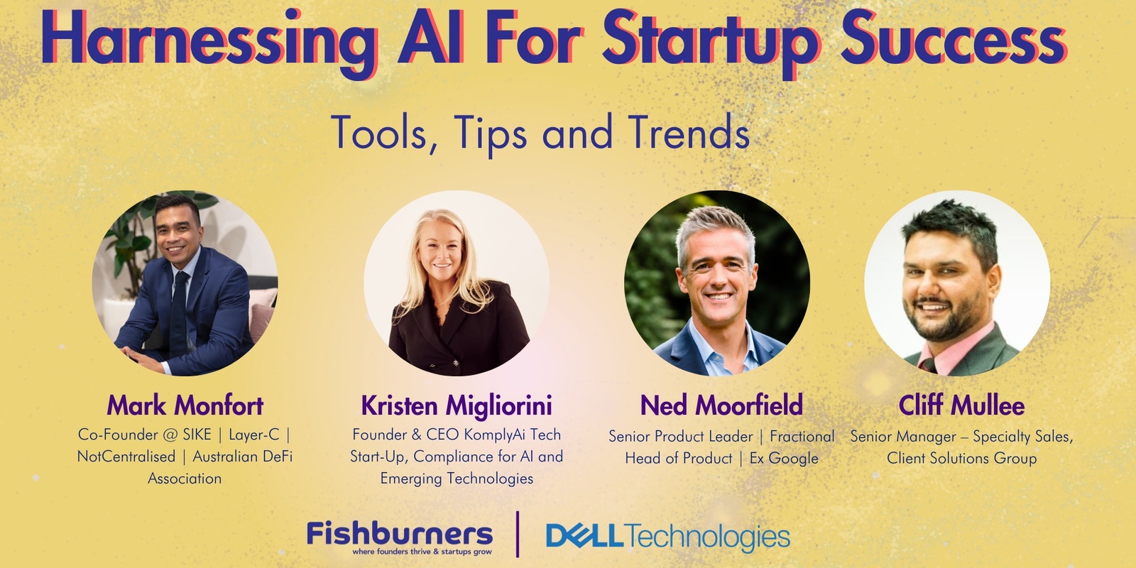 Banner image for Harnessing AI for Startup Success: Tools, Tips, and Trends Mixer