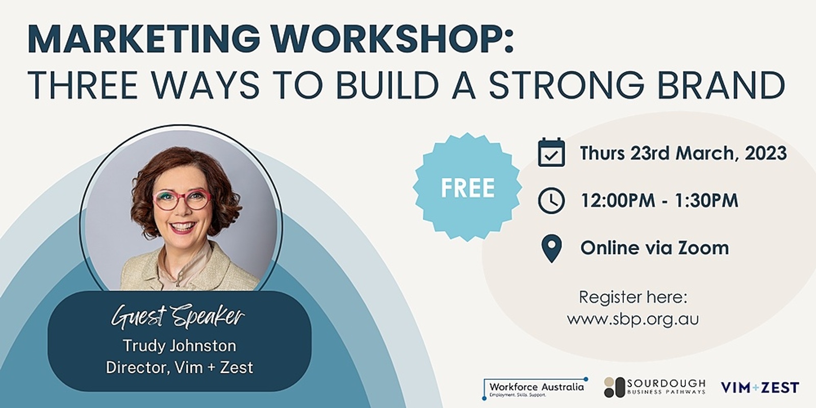 Banner image for EFP Core Online Workshop: Three Ways To Build a Strong Brand