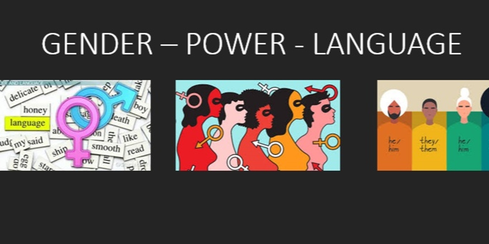 Banner image for Gender / Power / Language