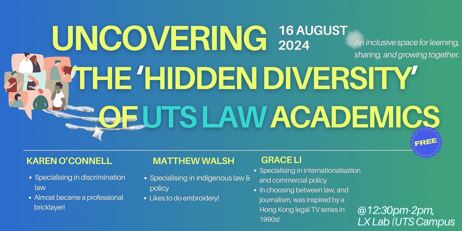 Banner image for Hidden Diversity among UTS Law Faculty